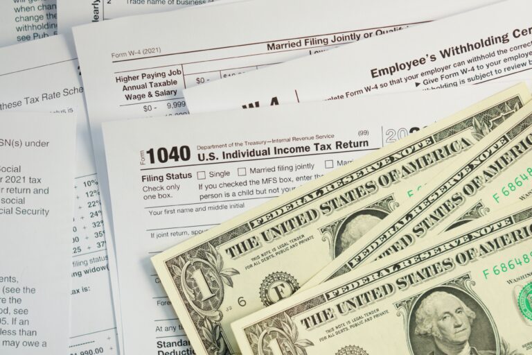 IRS Tax Return 1040: A form used by individuals to report their annual income and calculate their tax liability.